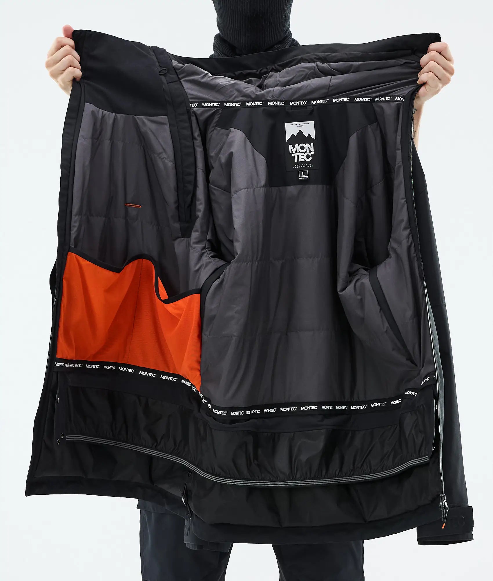 Veste de ski Doom pour homme - Noire