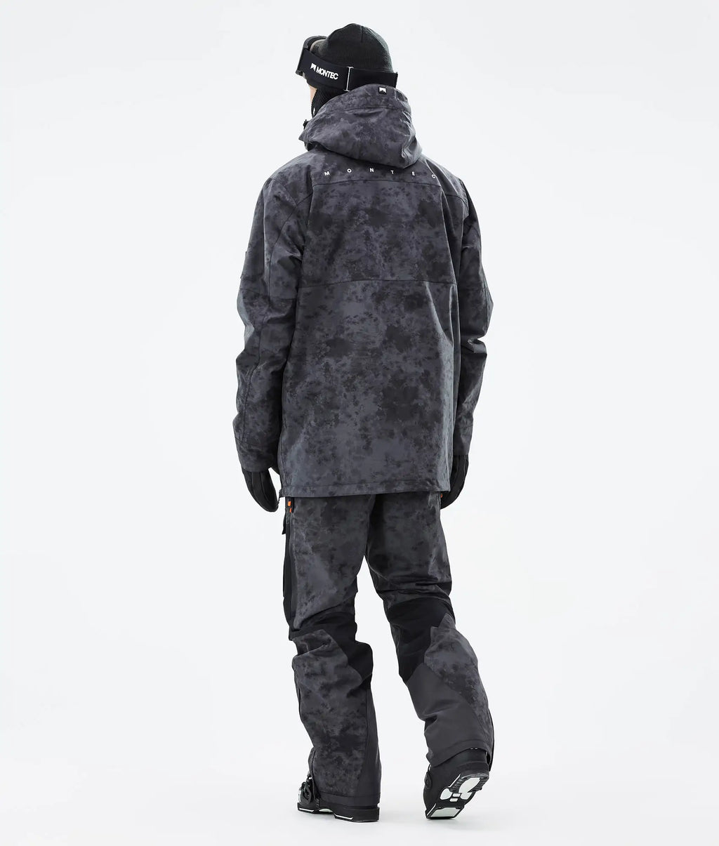 Veste de ski Doom pour homme - Tie-dye noir