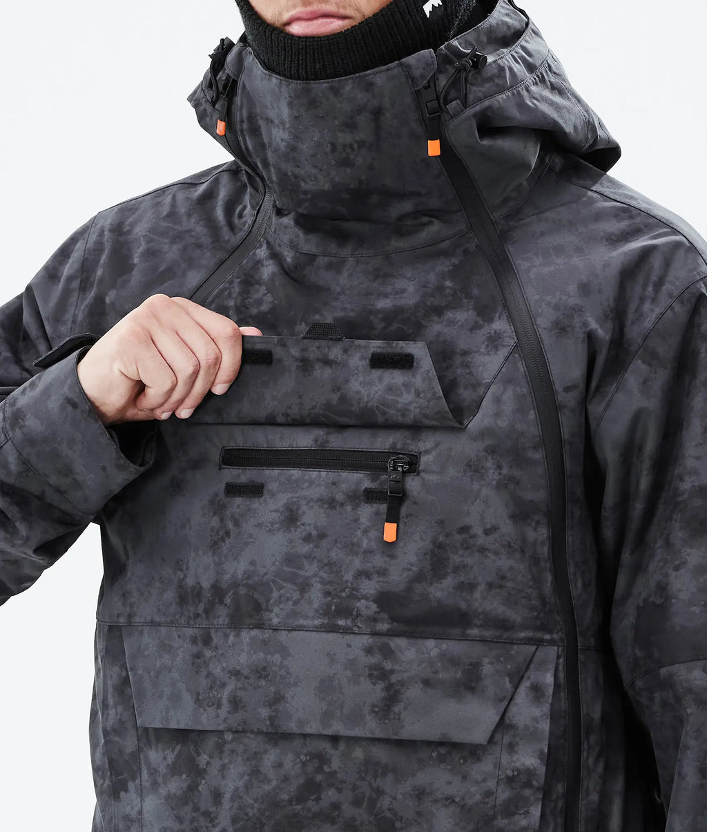 Veste de ski Doom pour homme - Tie-dye noir