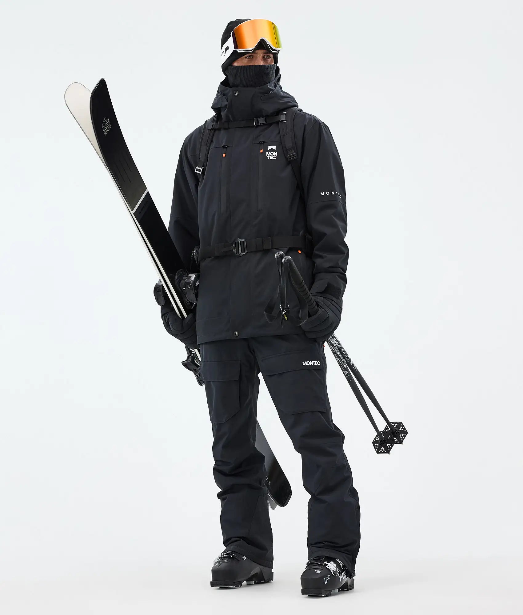 Veste de ski Fawk pour homme - Noire