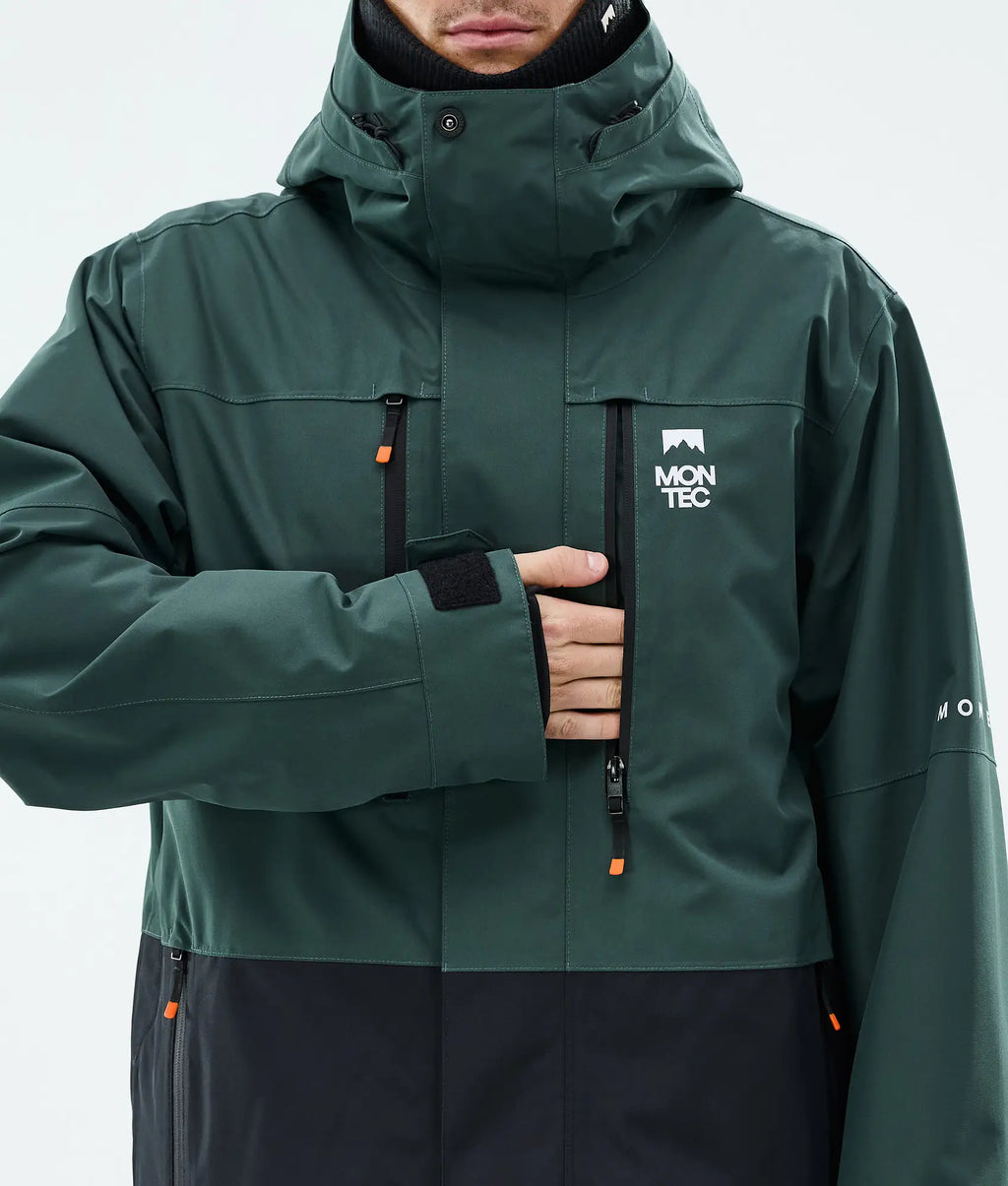 Veste de ski Fawk pour homme - Dark Atlantic/Noir