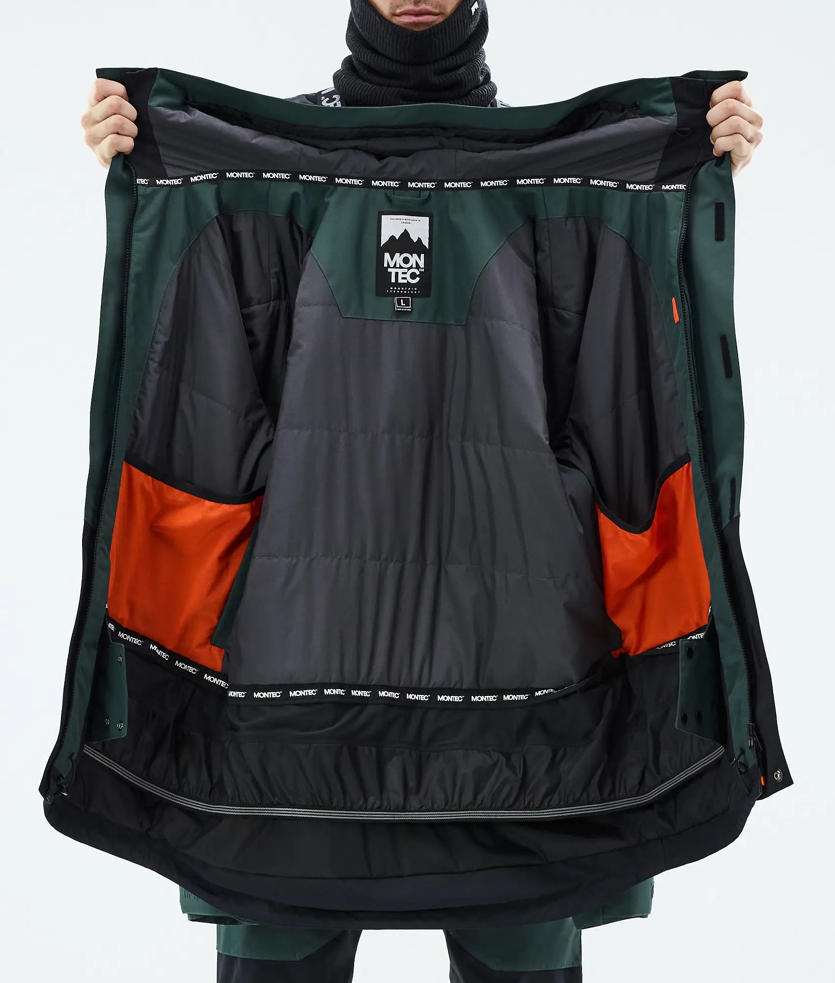 Veste de ski Fawk pour homme - Dark Atlantic/Noir