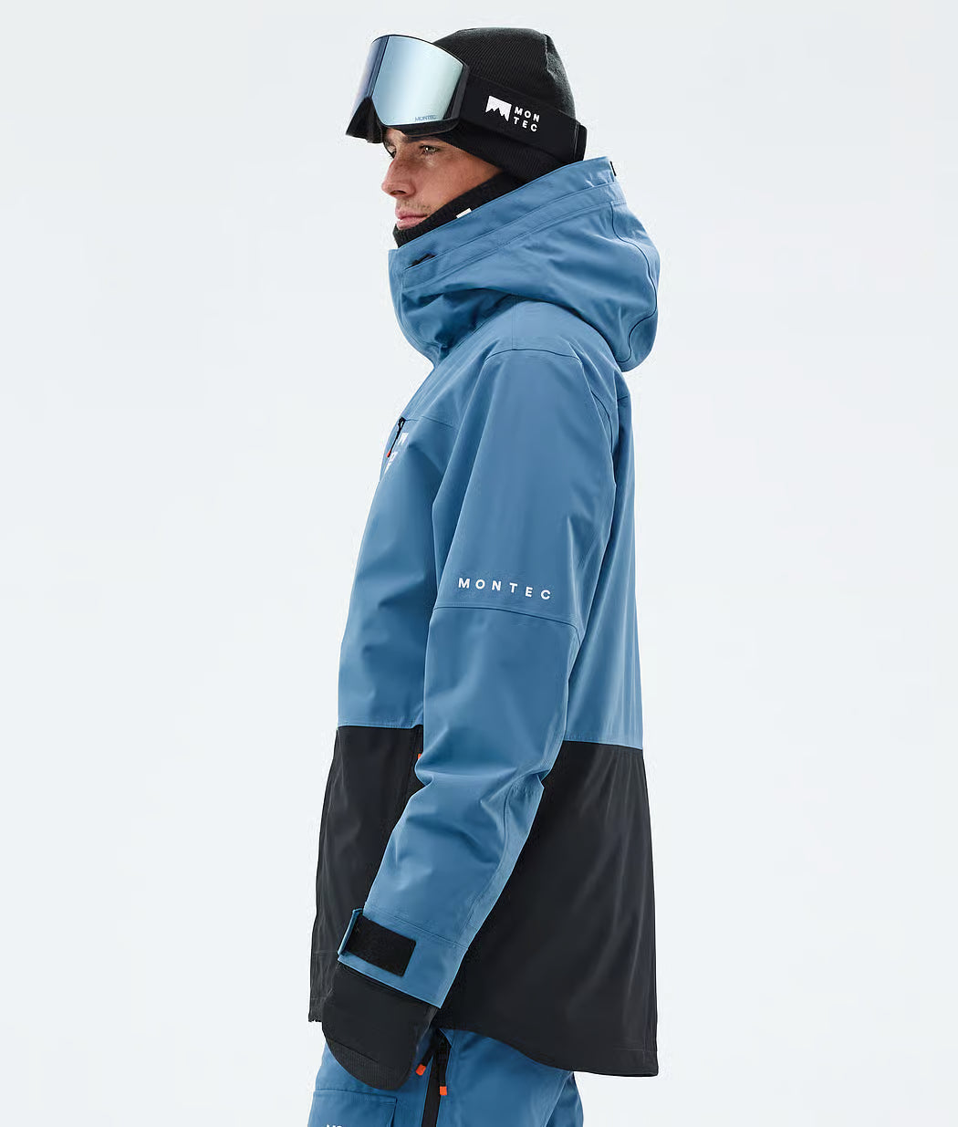 Veste de ski Fawk pour homme - Bleu acier/Noir