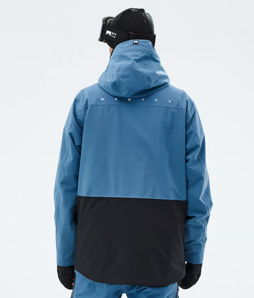 Veste de ski Fawk pour homme - Bleu acier/Noir