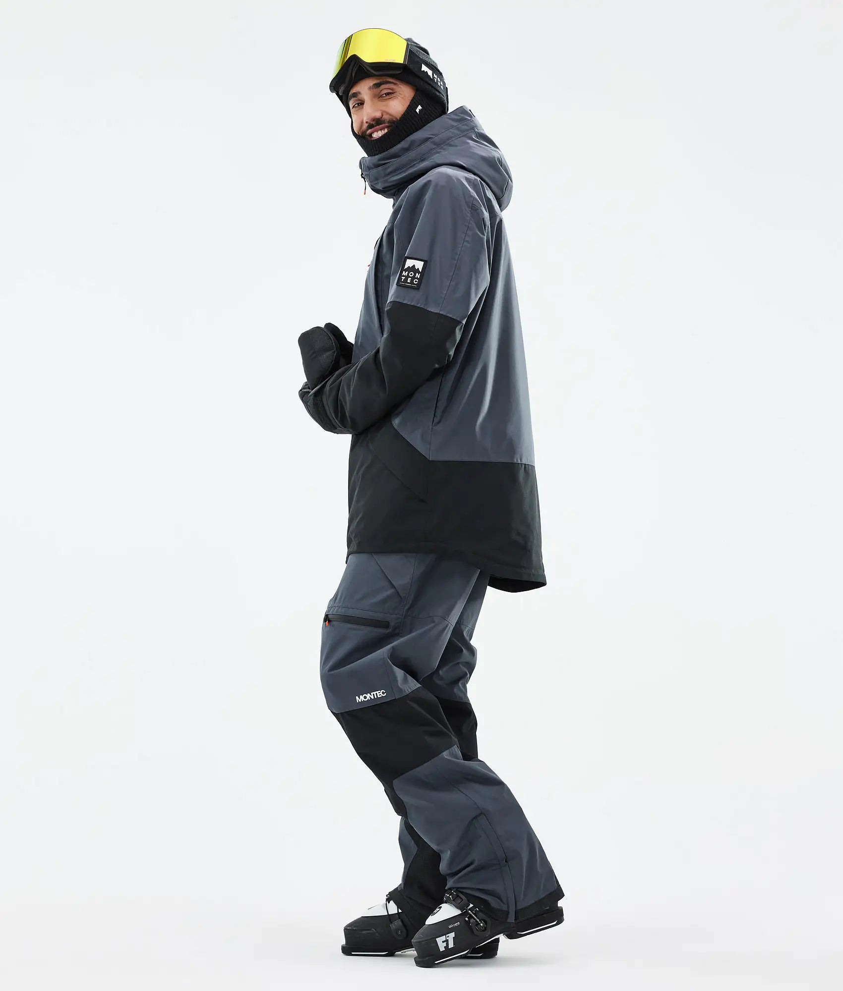 Veste de ski Arch pour homme - Bleu métallisé/Noir
