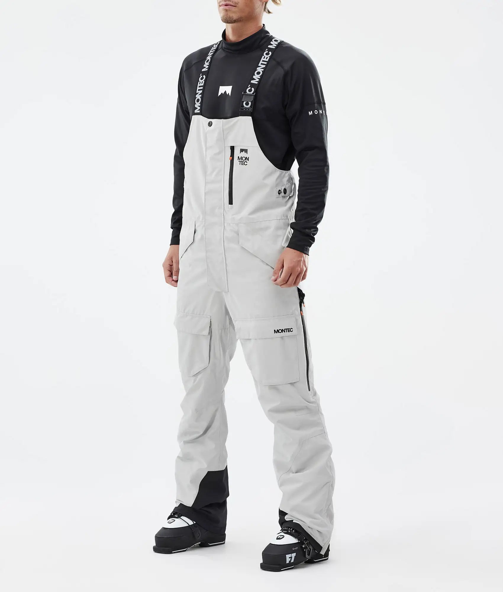 Pantalon de ski Fawk pour homme - Gris clair