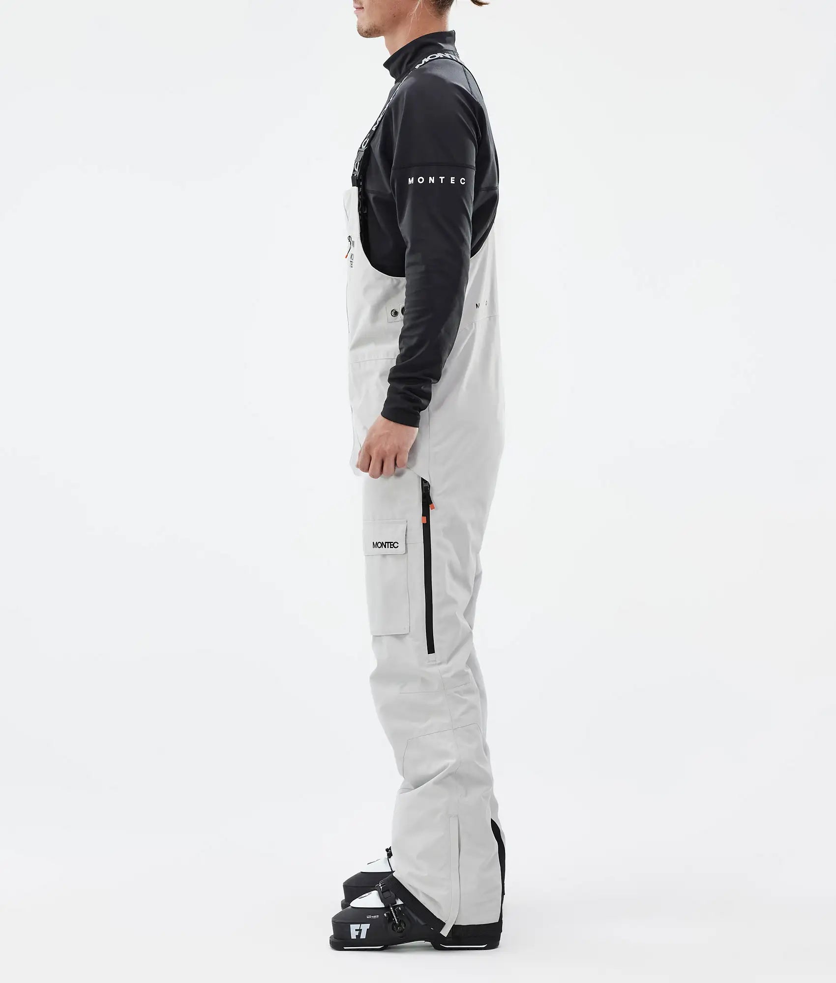 Pantalon de ski Fawk pour homme - Gris clair
