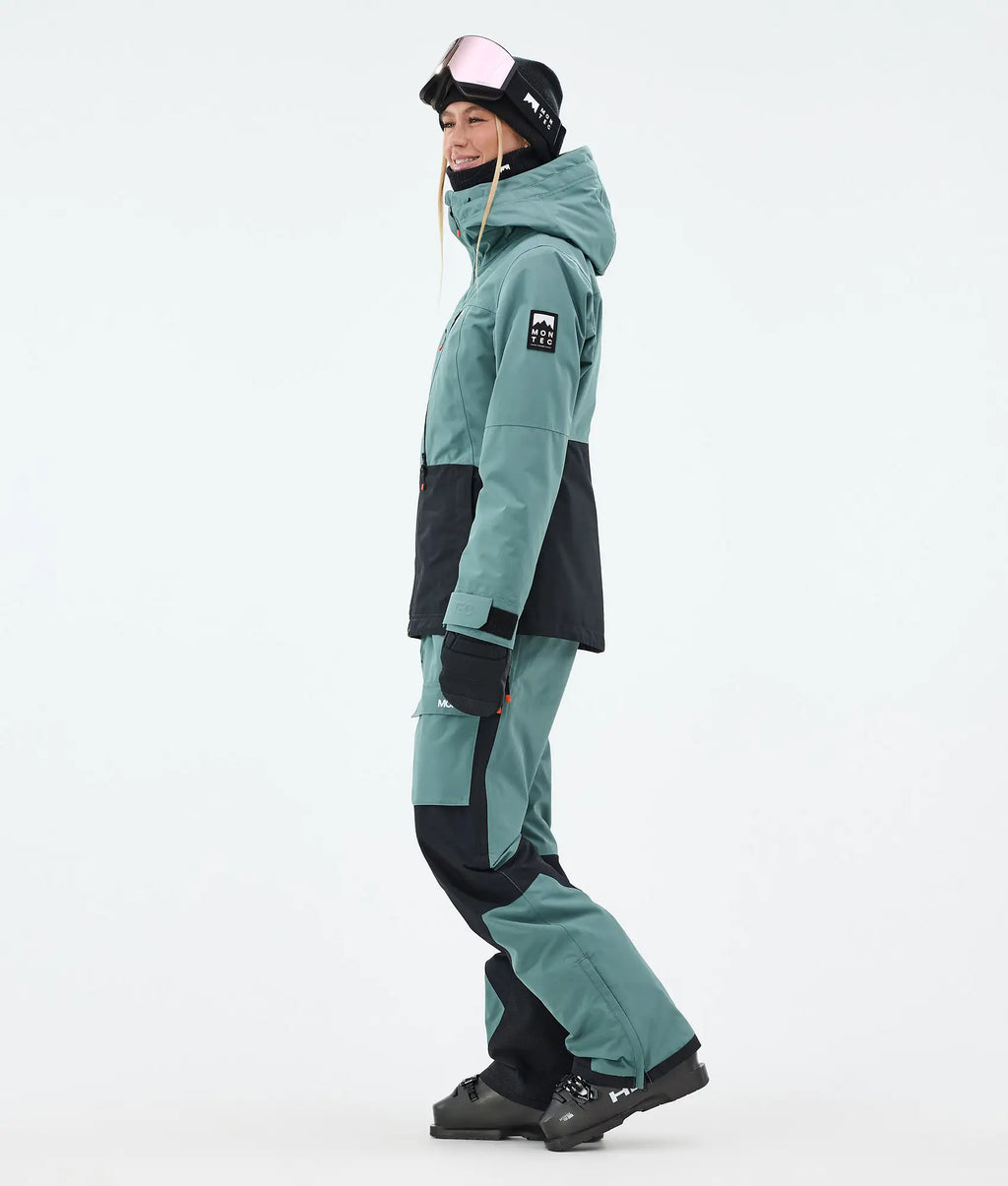 Veste de ski Moss W pour femme - Atlantique/Noir