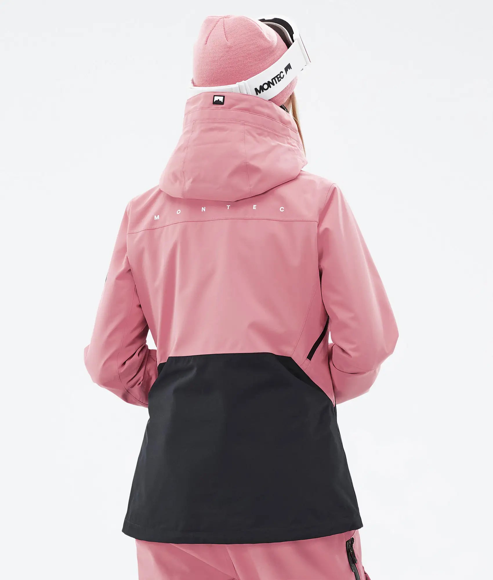 Veste de ski Moss W pour femme - Rose/Noir