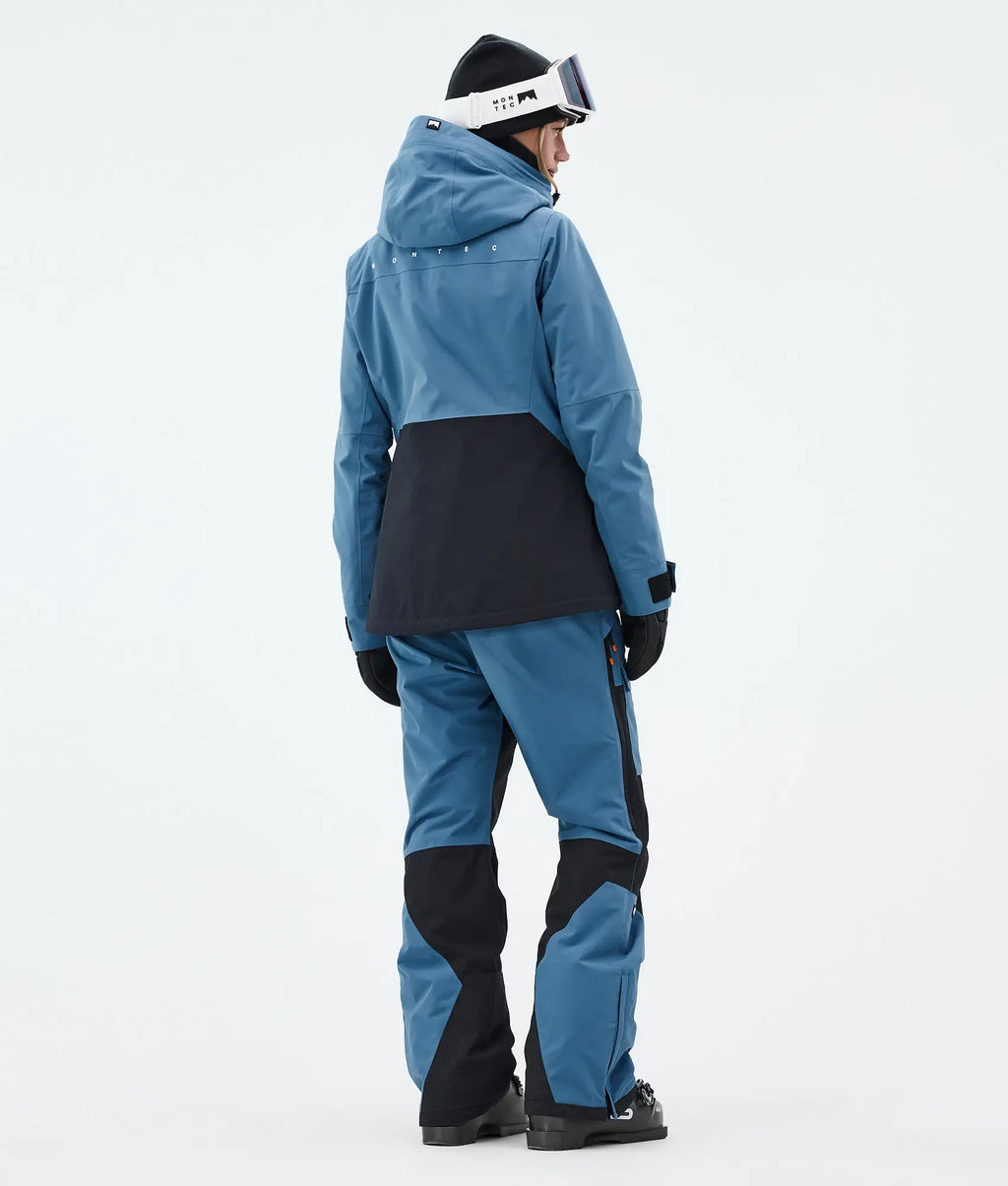 Veste de ski Moss W pour femme - Bleu acier/Noir