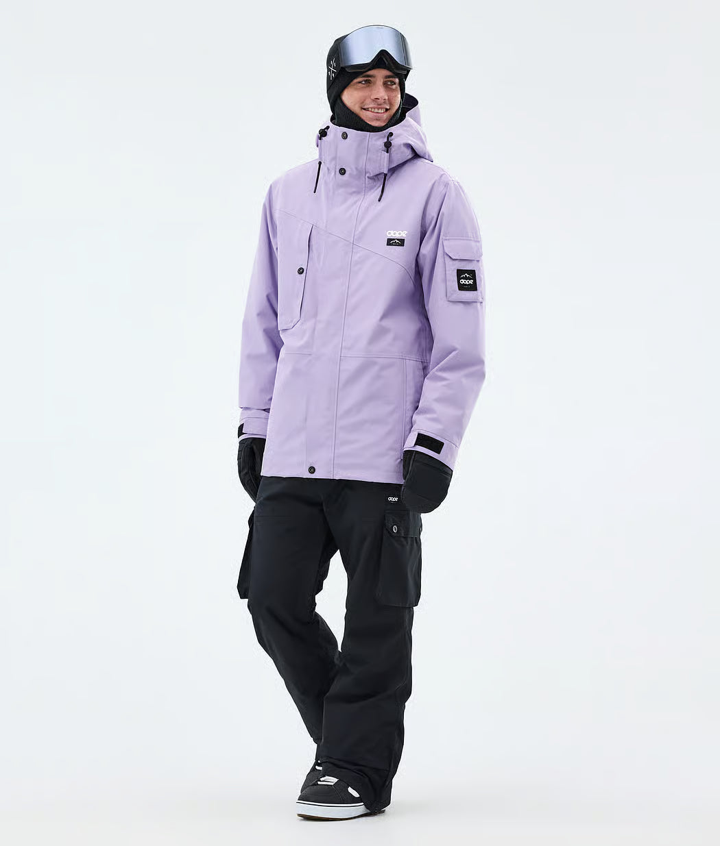 Adept Snowboard Jacket Men Faded Violet