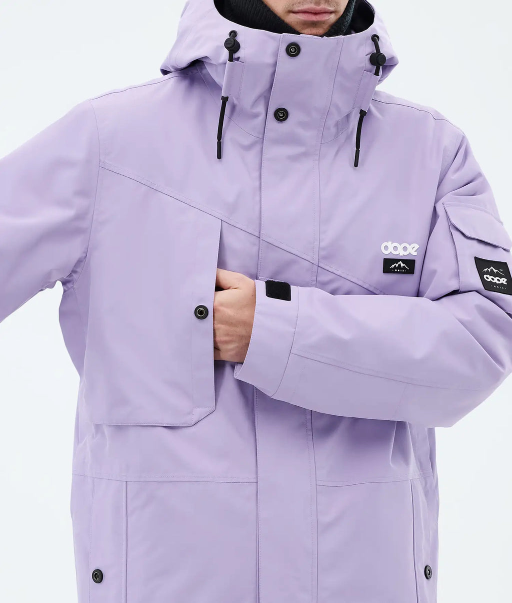 Adept Snowboard Jacket Men Faded Violet