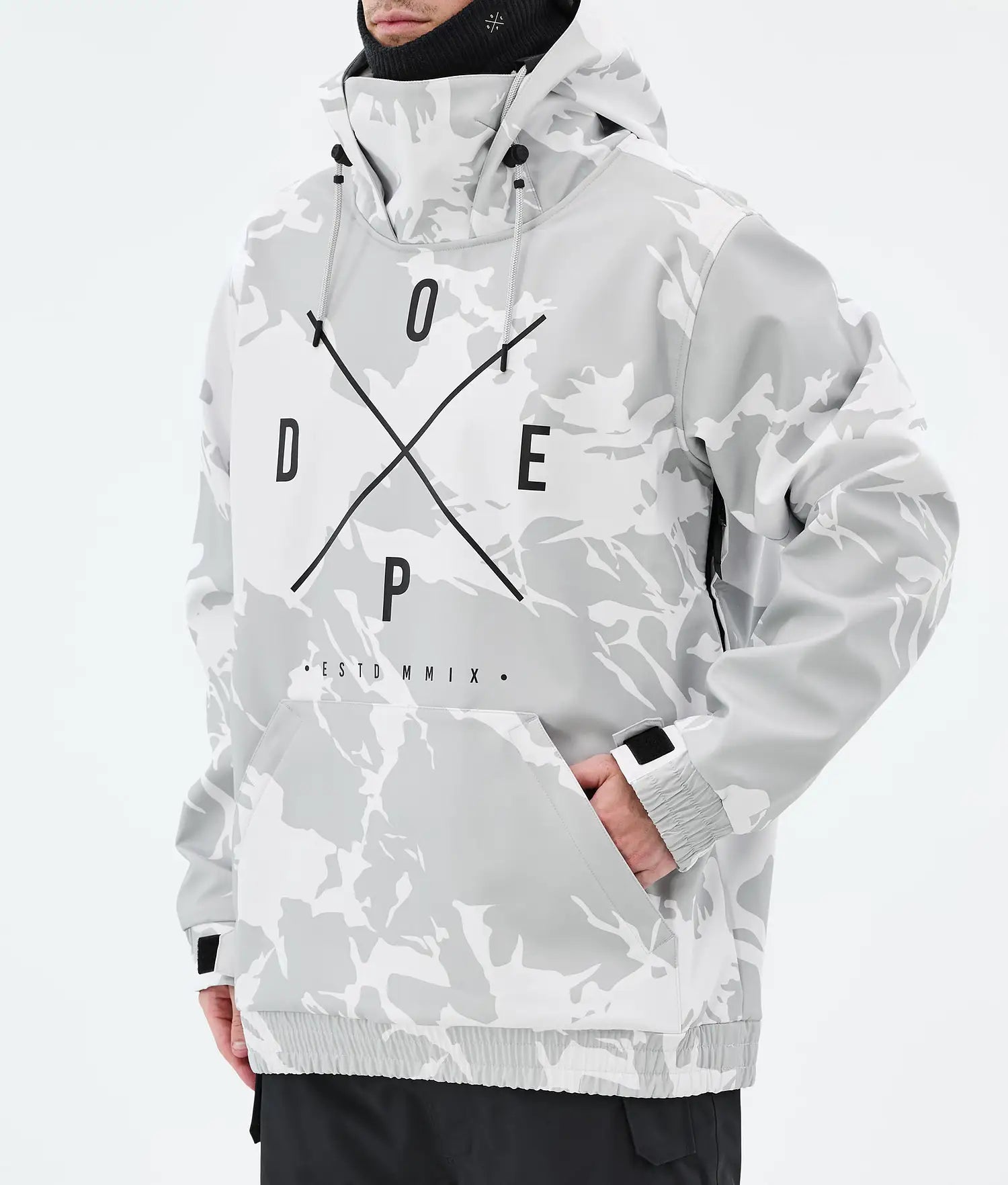 Yeti Men's Snowboard Jacket 2X-Up Gray Camo