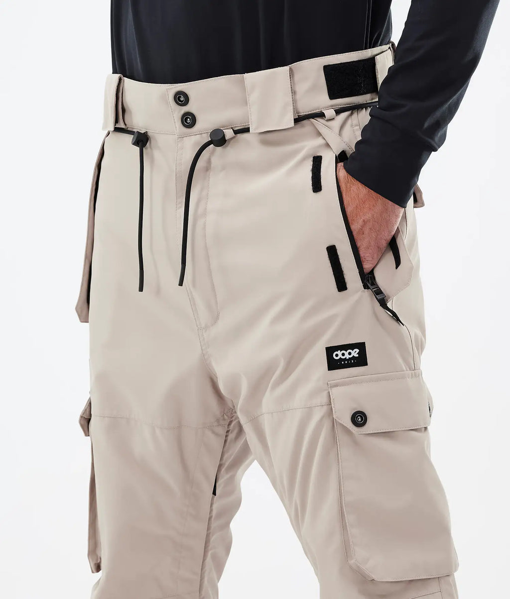 Iconic snowboard pants men sand