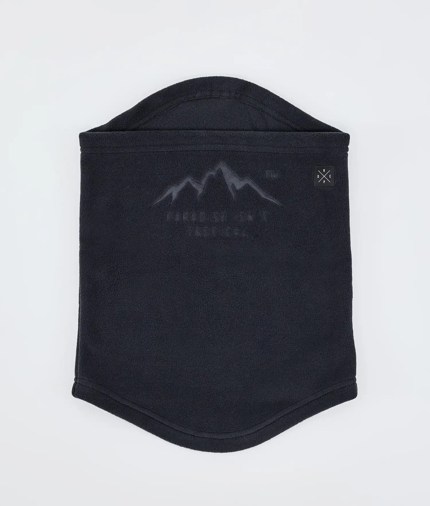 Cozy Tube Neck Warmer Black