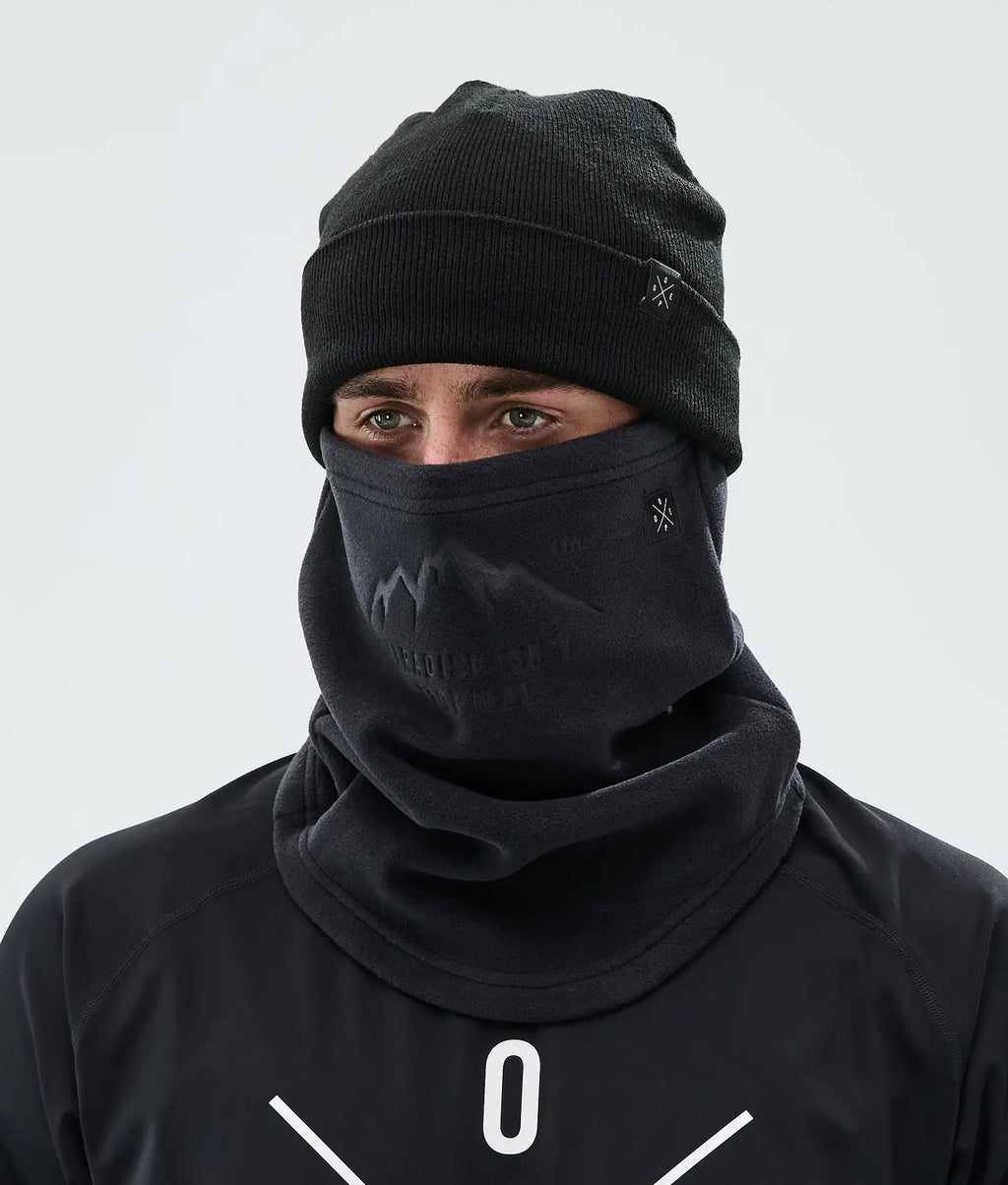 Cozy Tube Neck Warmer Black