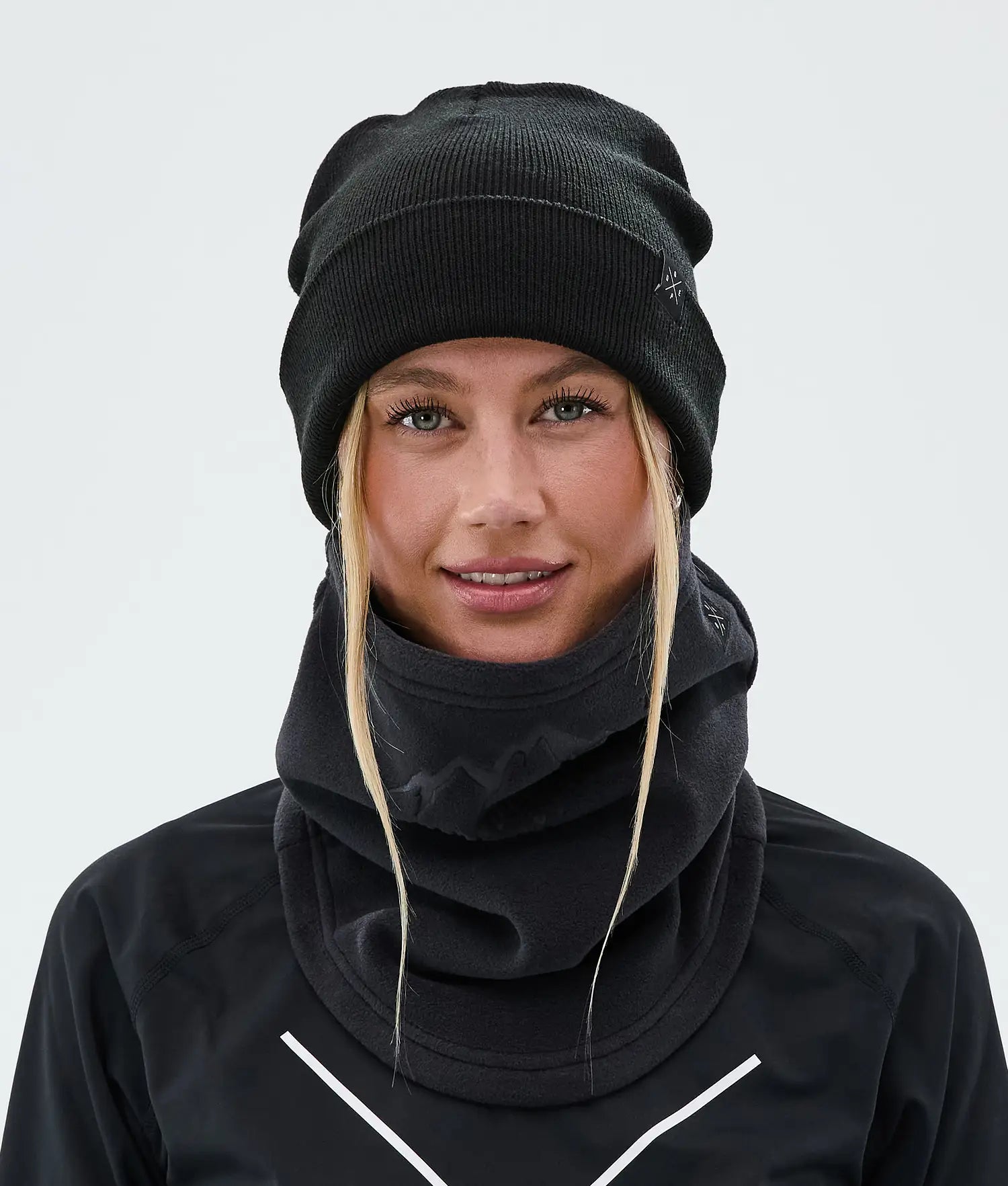 Cozy Tube Neck Warmer Black