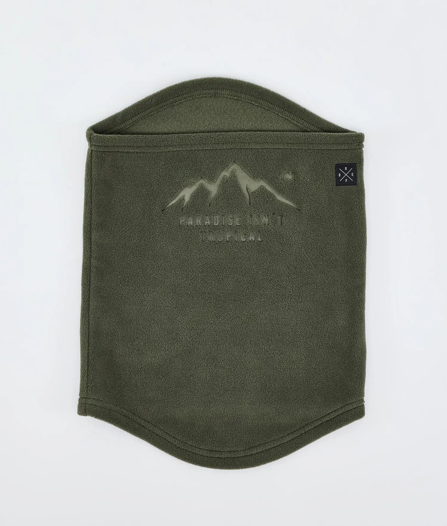 Cozy Tube Neck Warmer Olive Green