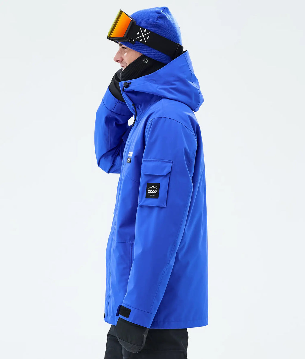 Adept Snowboard Jacket Men Cobalt Blue