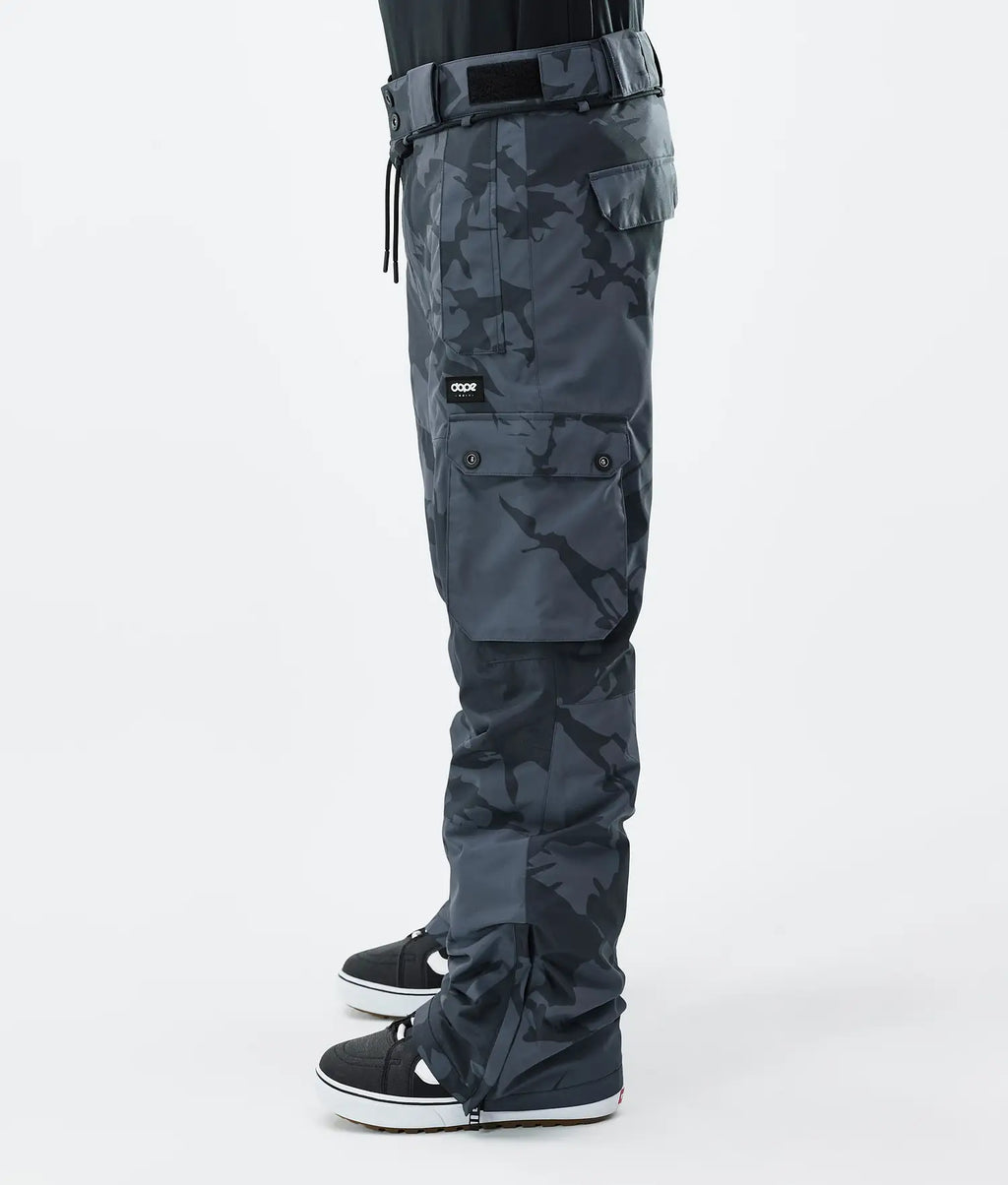 Iconic Snowboard Pants Men Metal Blue Camo novo