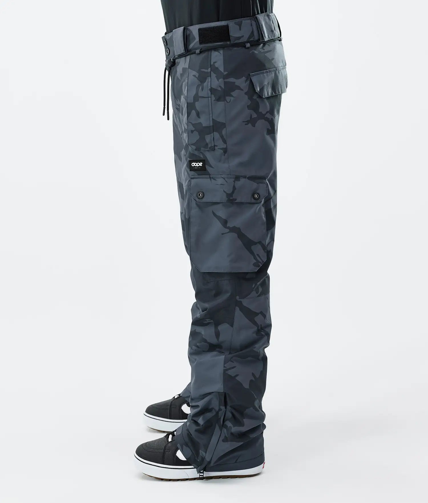 Iconic Snowboard Pants Men Metal Blue Camo novo