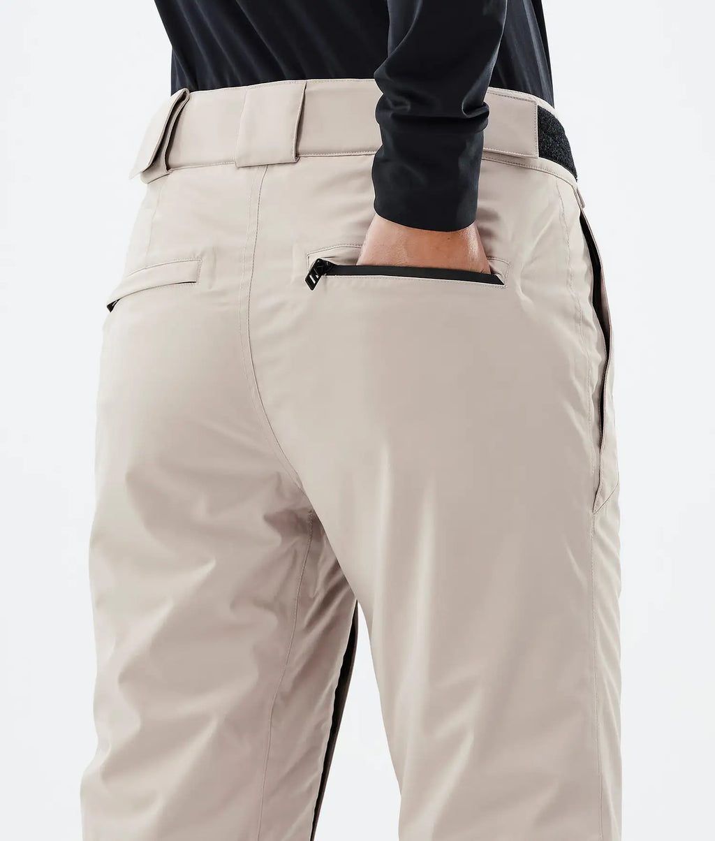 Con W snowboard pants women sand