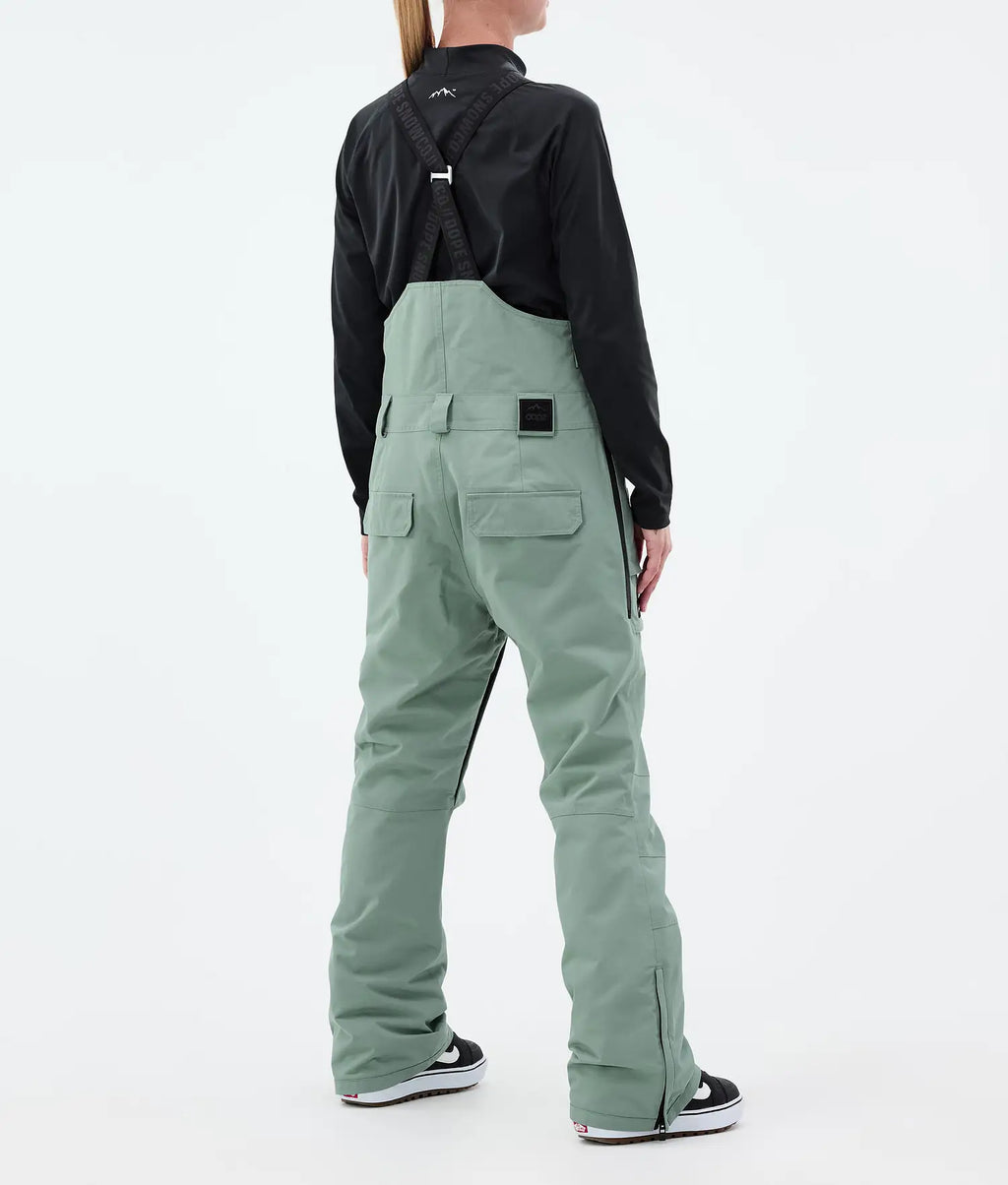 Notorious B.I.B W Snowboard Pants Women Faded Green novo