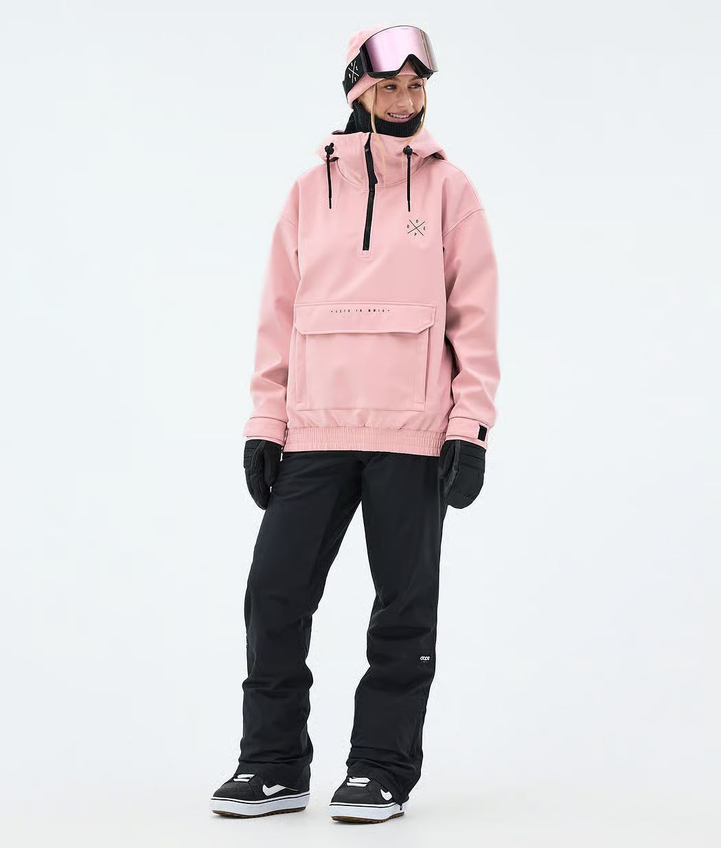 Cyclone W snowboard jacket women soft pink