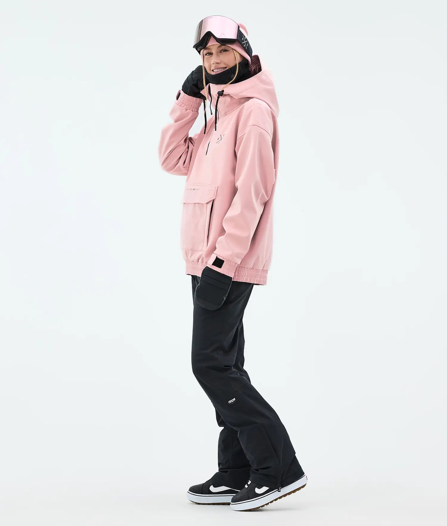 Cyclone W snowboard jacket women soft pink