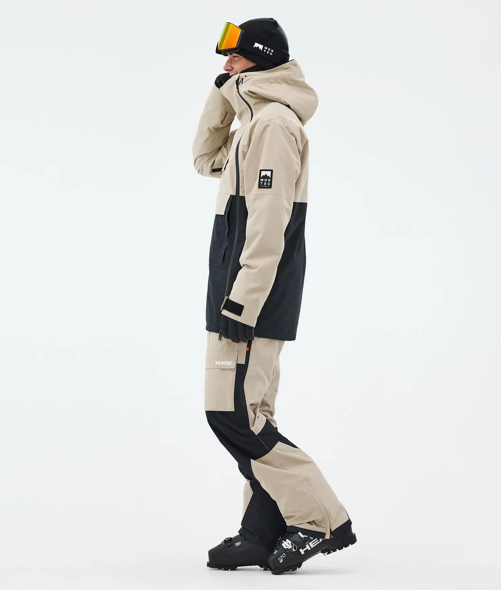 Doom Veste de Ski Homme Sand/Black