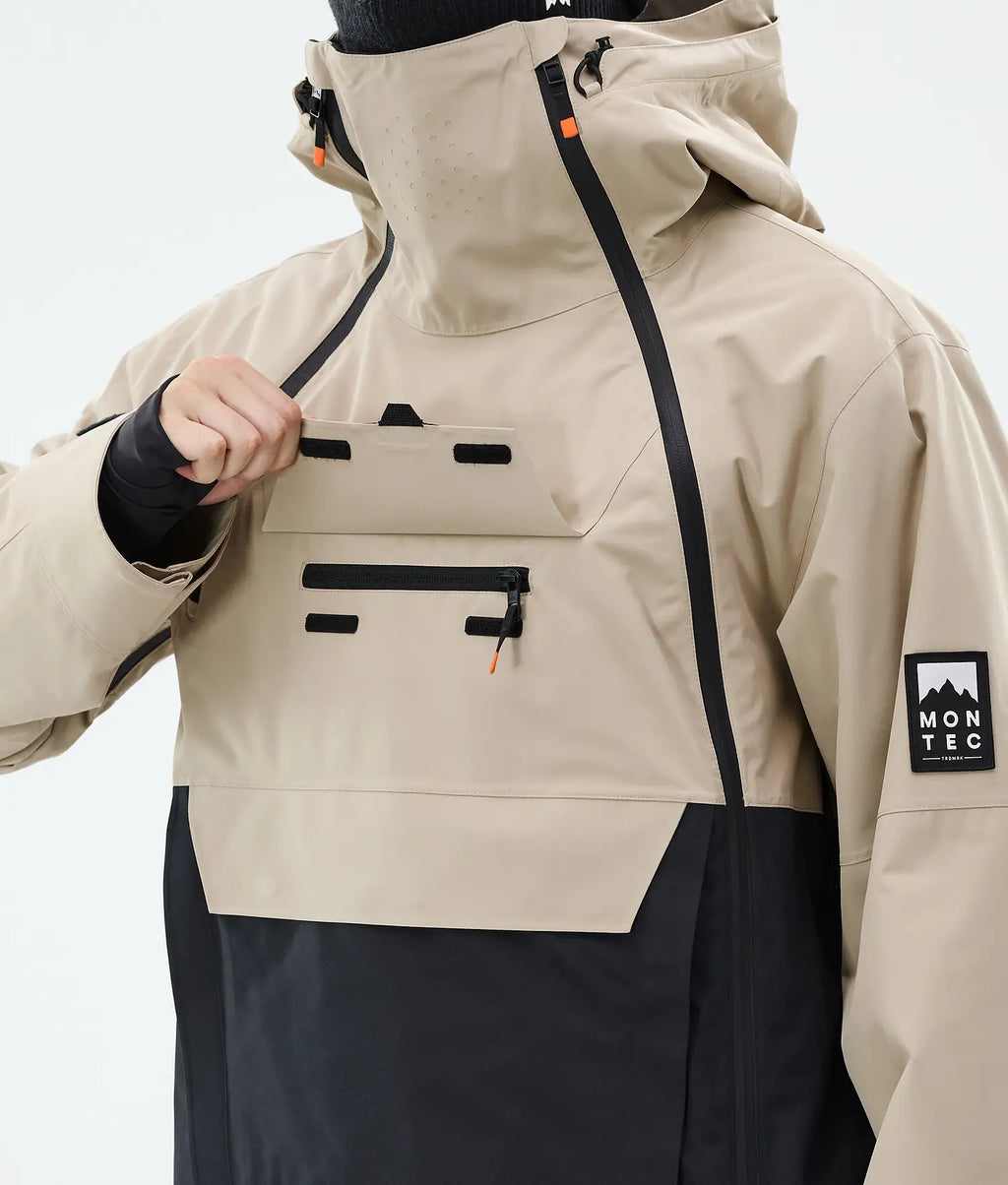 Doom Veste de Ski Homme Sand/Black