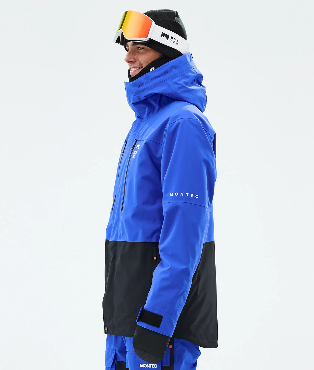 Veste de ski Fawk pour homme - Bleu cobalt/Noir
