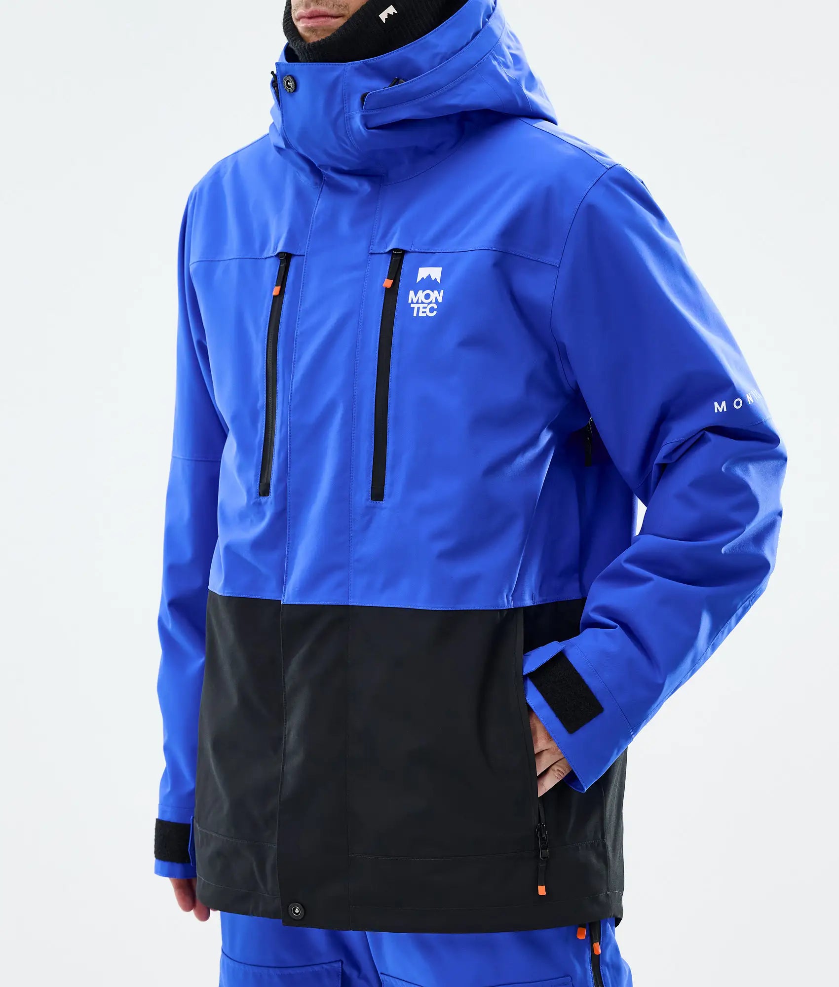 Veste de ski Fawk pour homme - Bleu cobalt/Noir