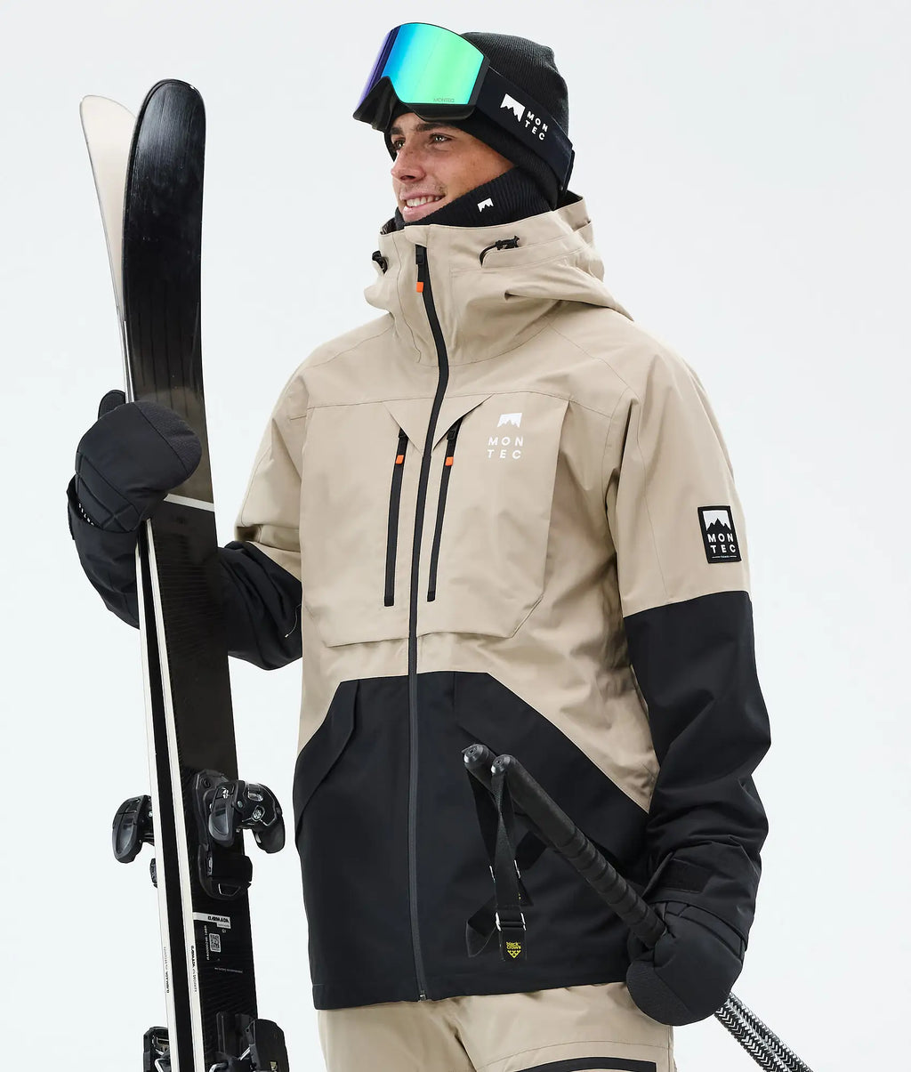 Veste de ski Arch pour homme - Sable/Noir