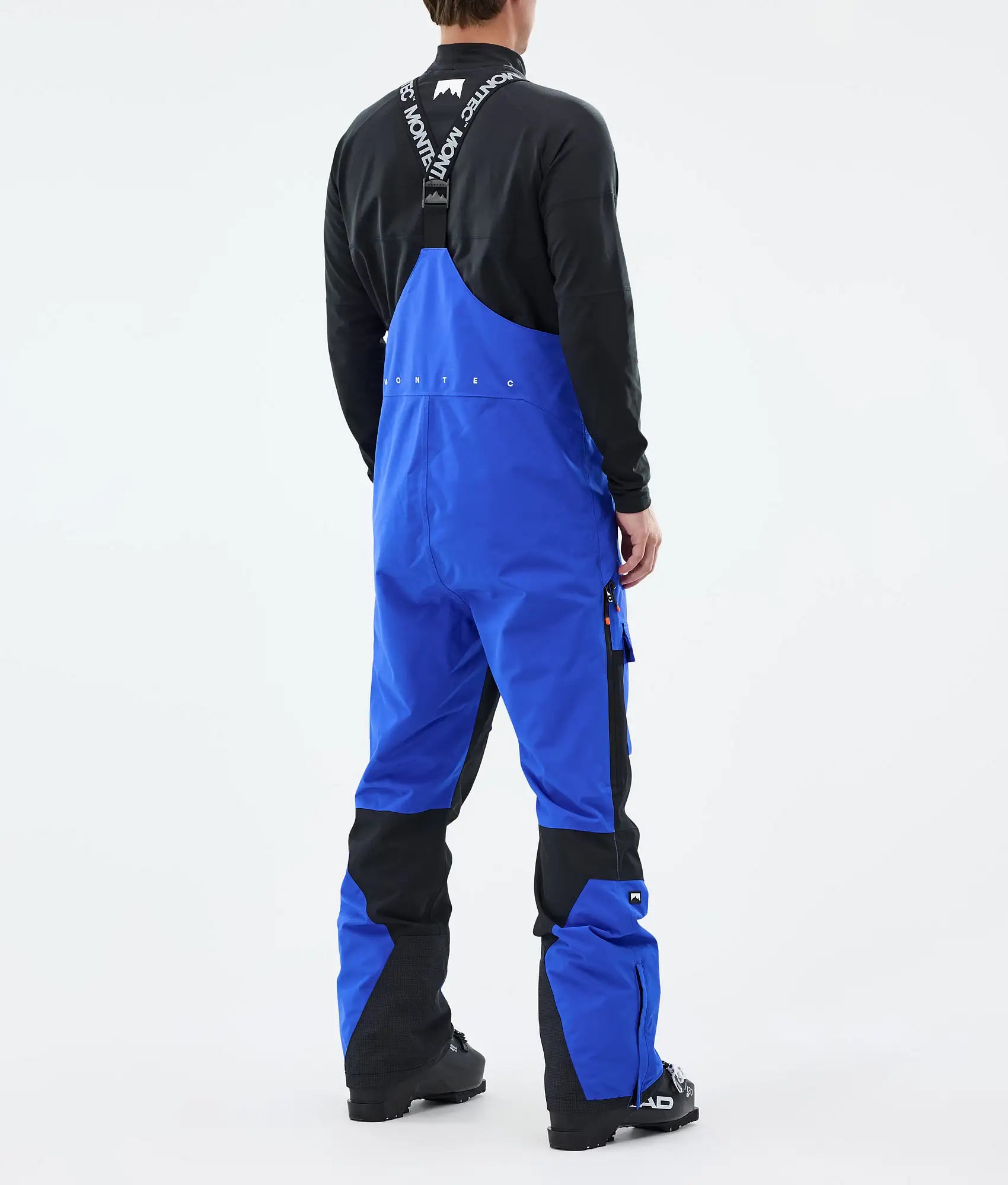 Pantalon de ski Fawk pour homme - Bleu cobalt/Noir