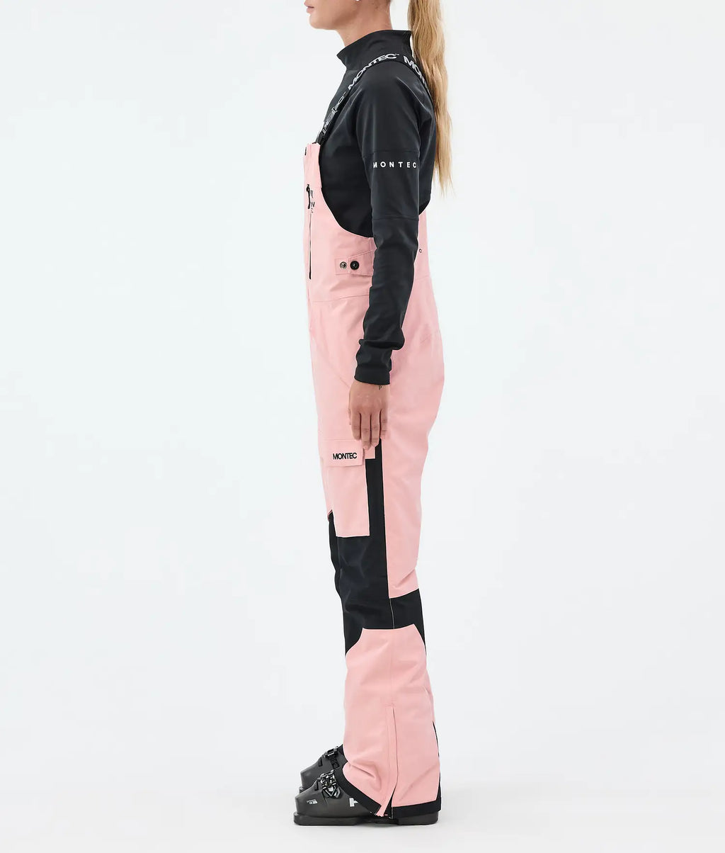 Fawk W Pantalon de Ski Femme Soft Pink/ Black