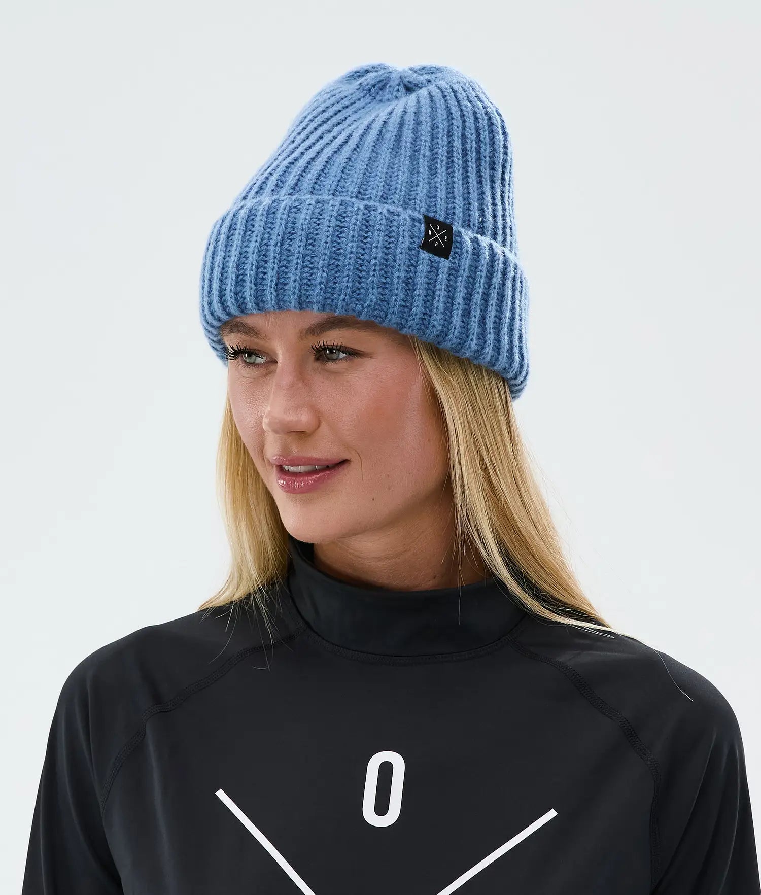 Chunky Beanie Blue Steel