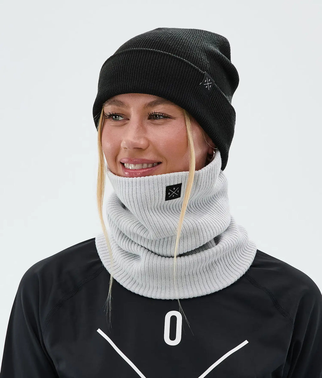 2X-Up Knitted tube scarf Light Grey