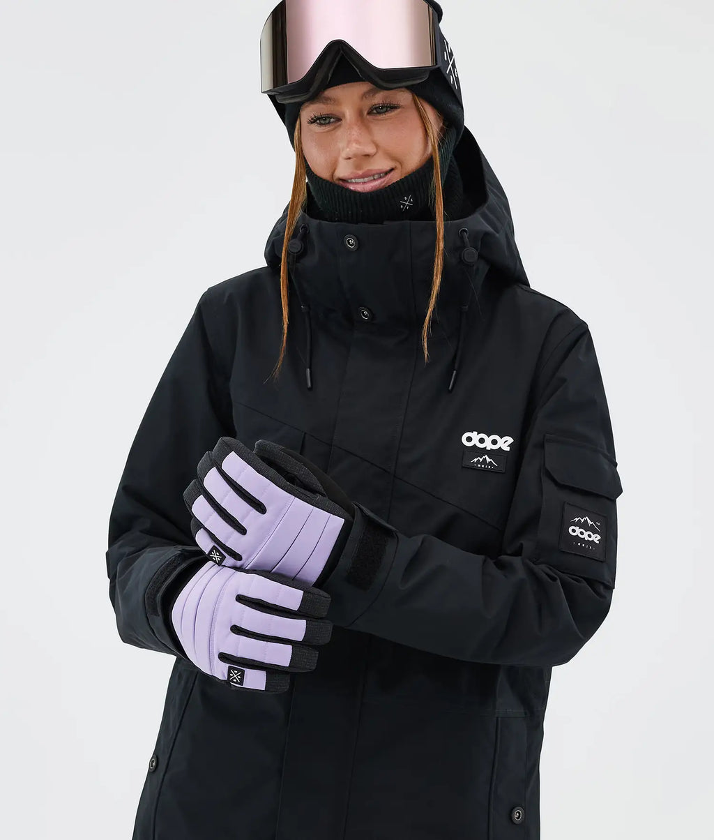 Ace 24 ski gloves Faded Violet