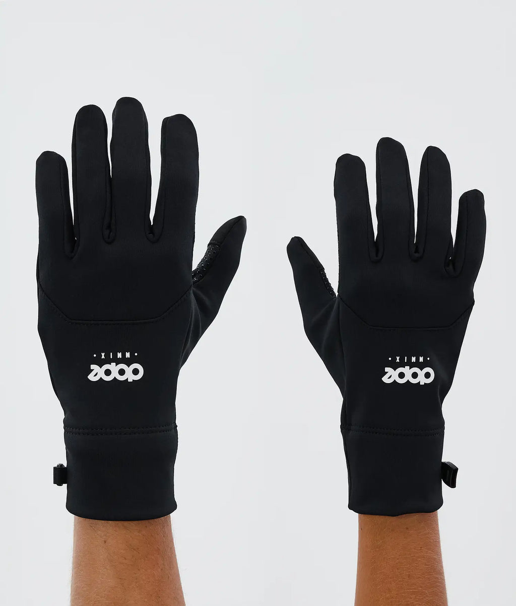 Power ski gloves black/white