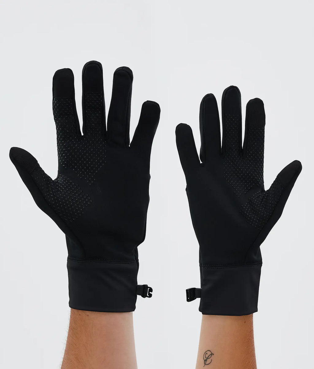 Power ski gloves black/white