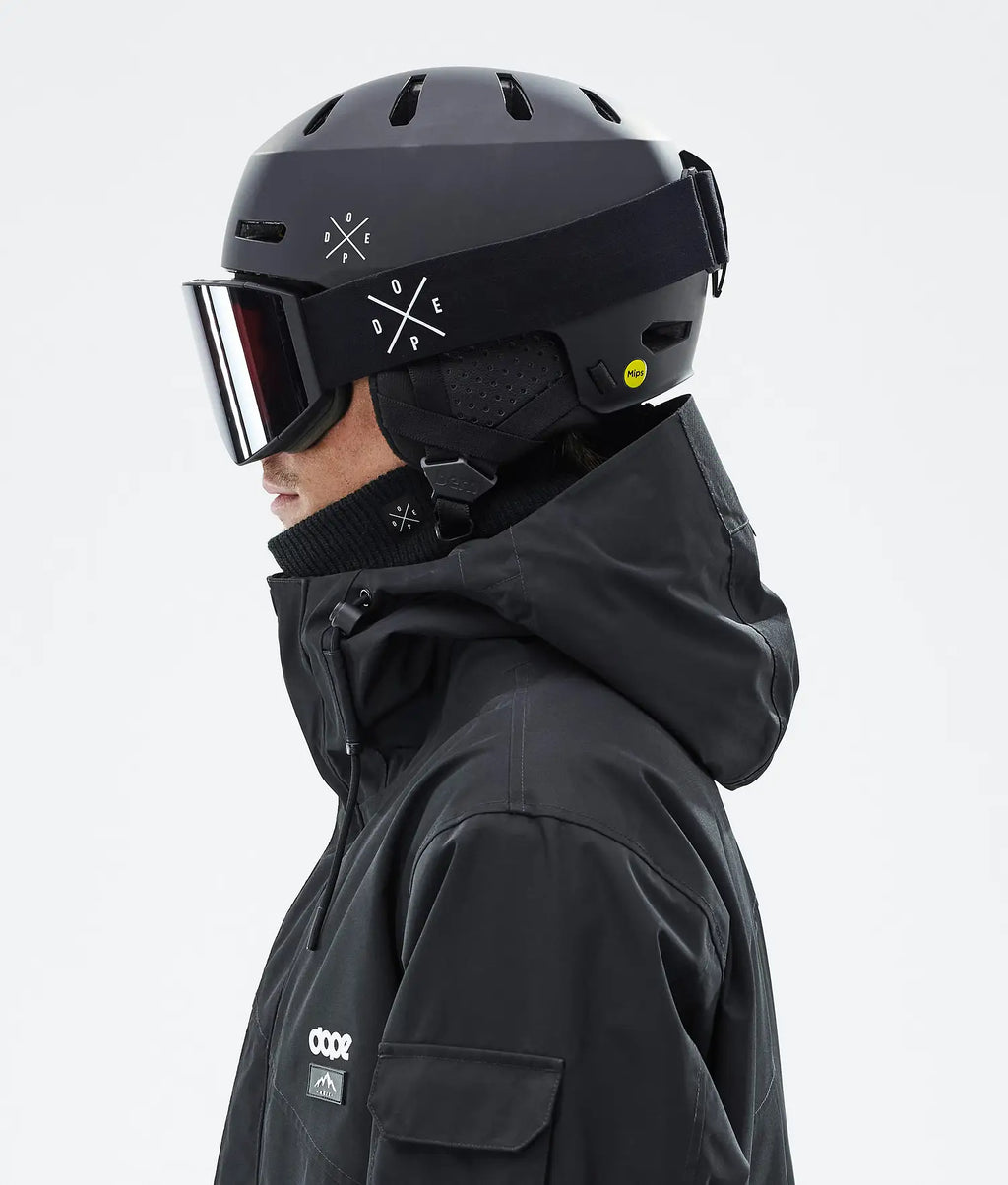 Macon 2.0 MIPS ski helmet X-Up Matte Black w/ Black