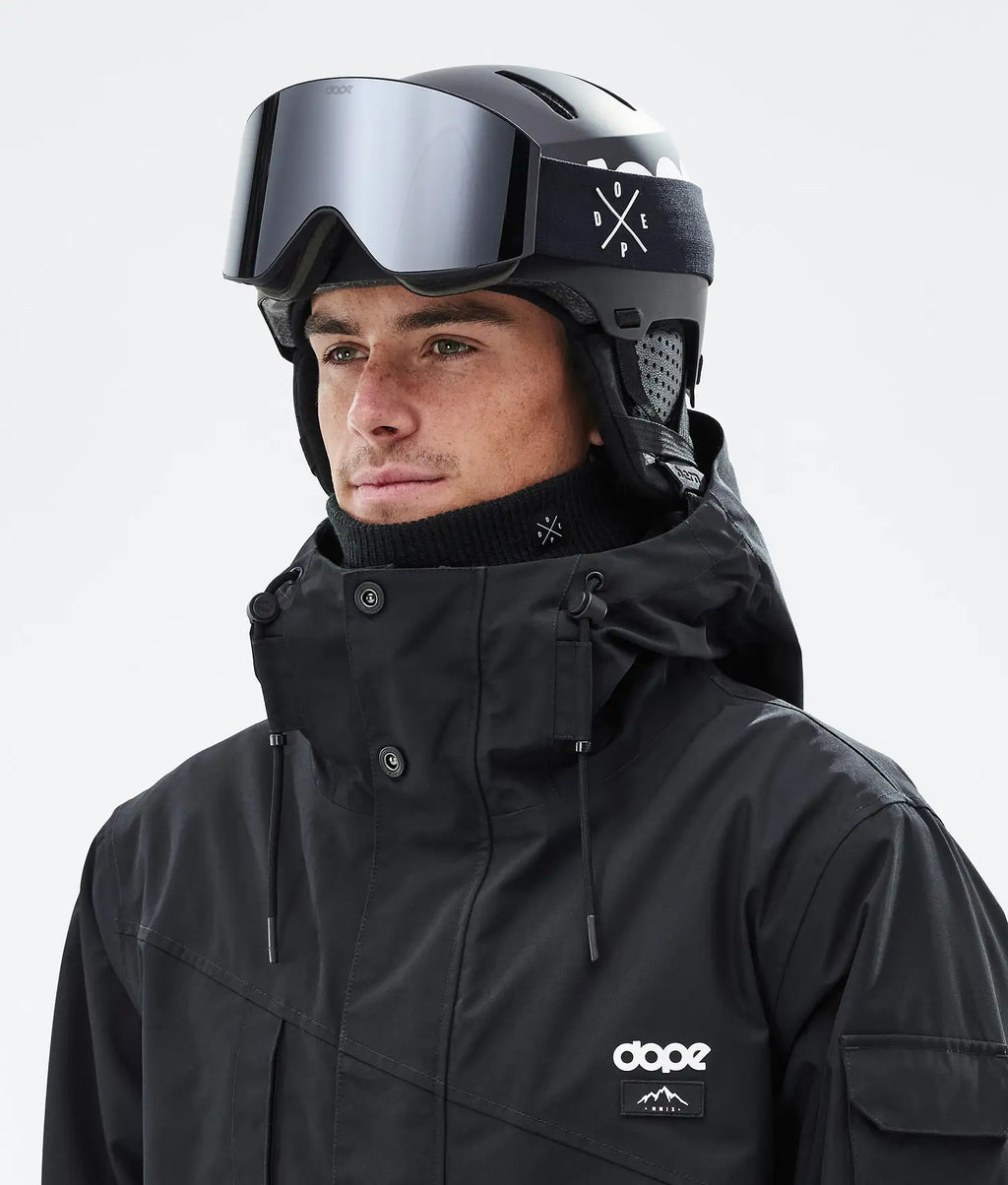 Macon 2.0 ski helmet Classic Matte Black w/ Black