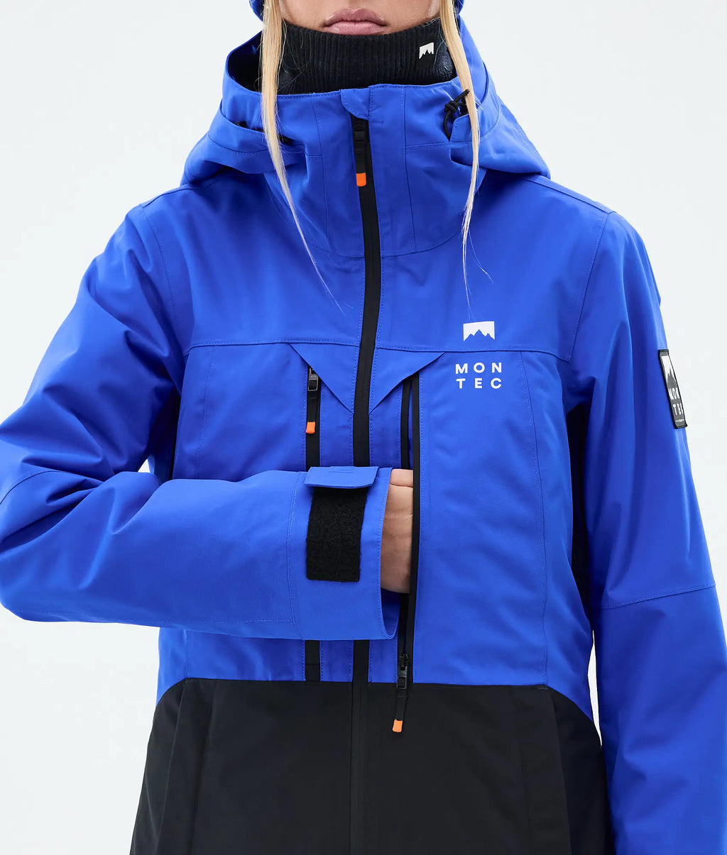 Veste de ski Moss W pour femme - Bleu cobalt/Noir