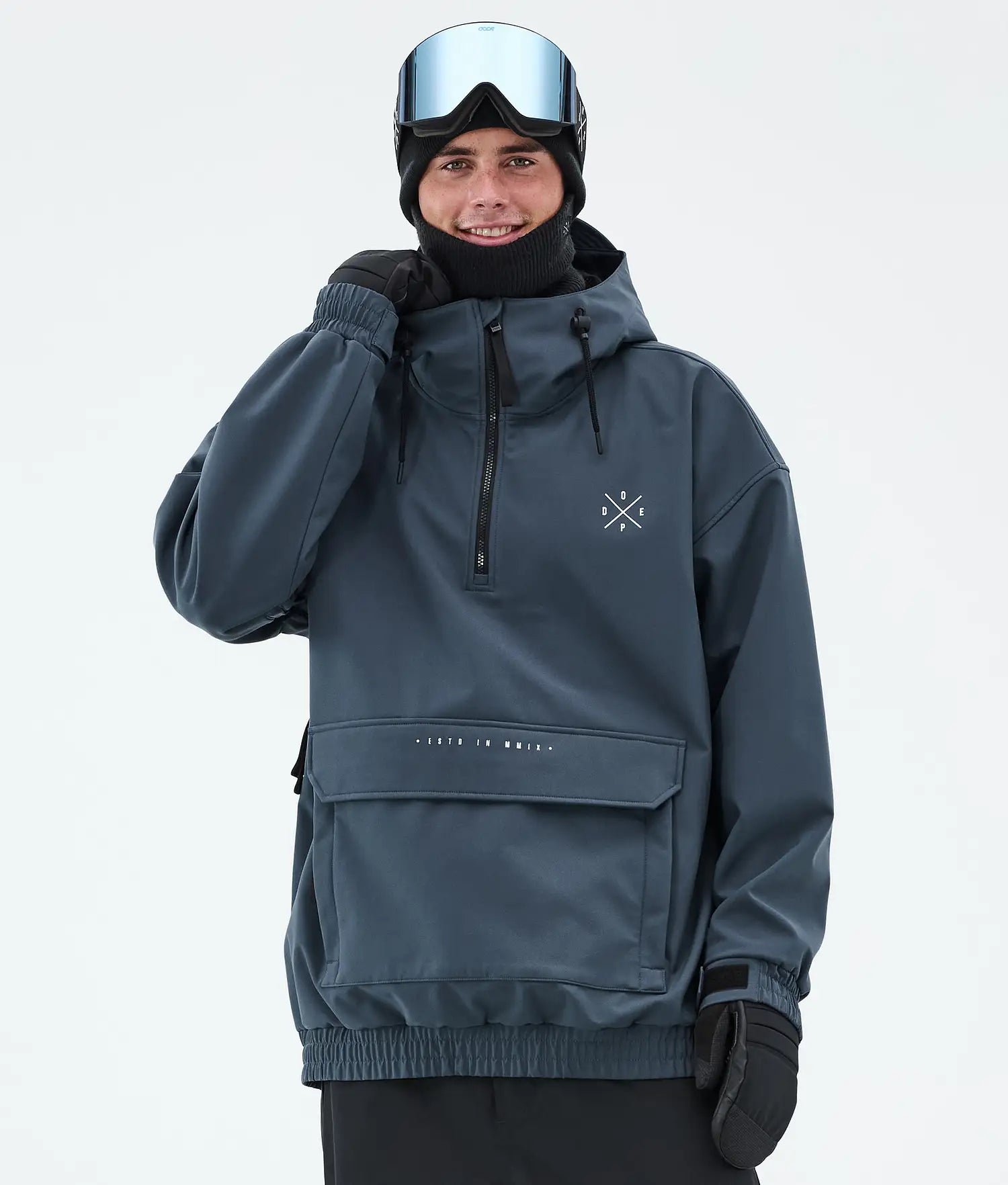 Cyclone Snowboard Jacket Men Metal Blue novo