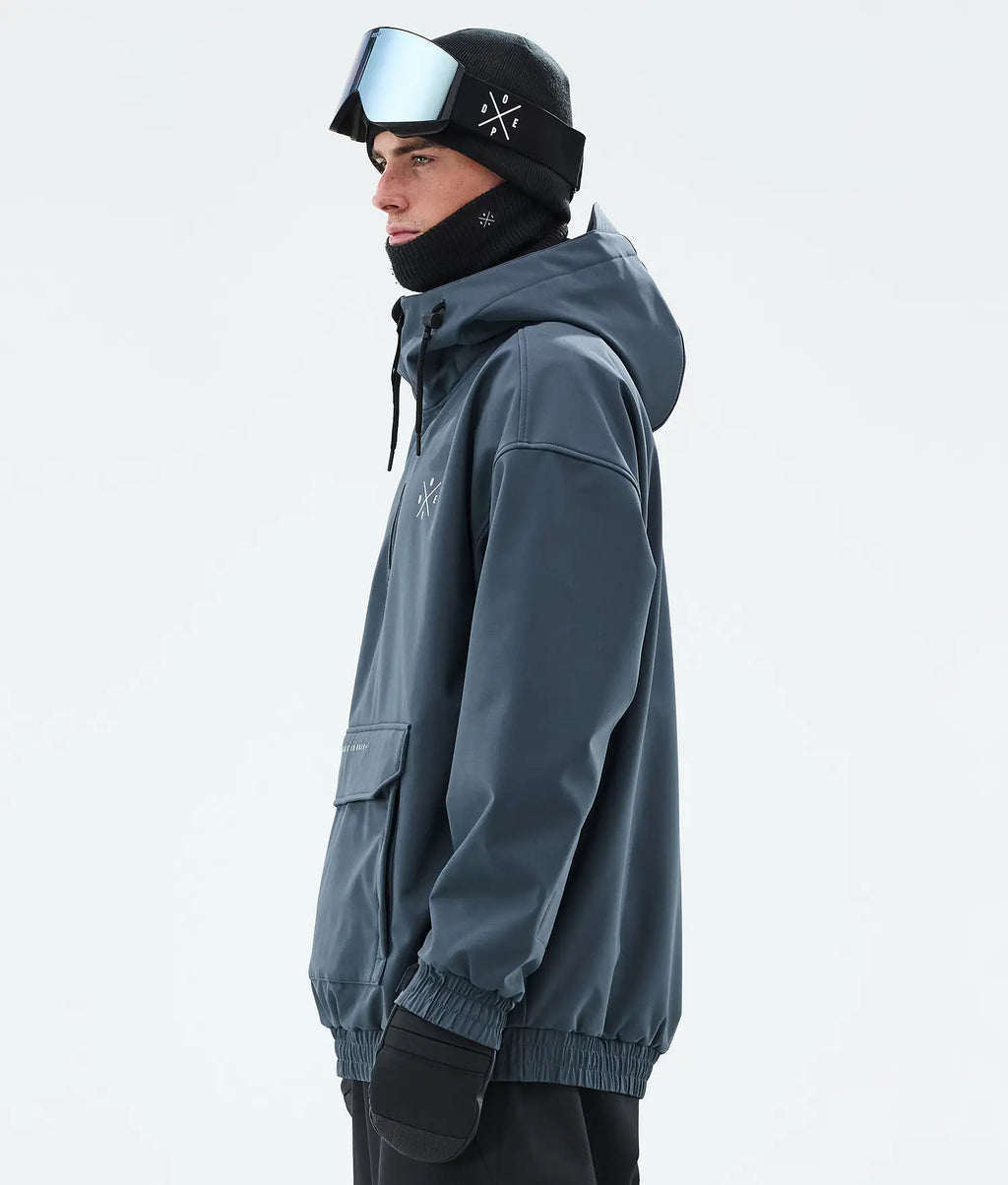 Cyclone Snowboard Jacket Men Metal Blue novo