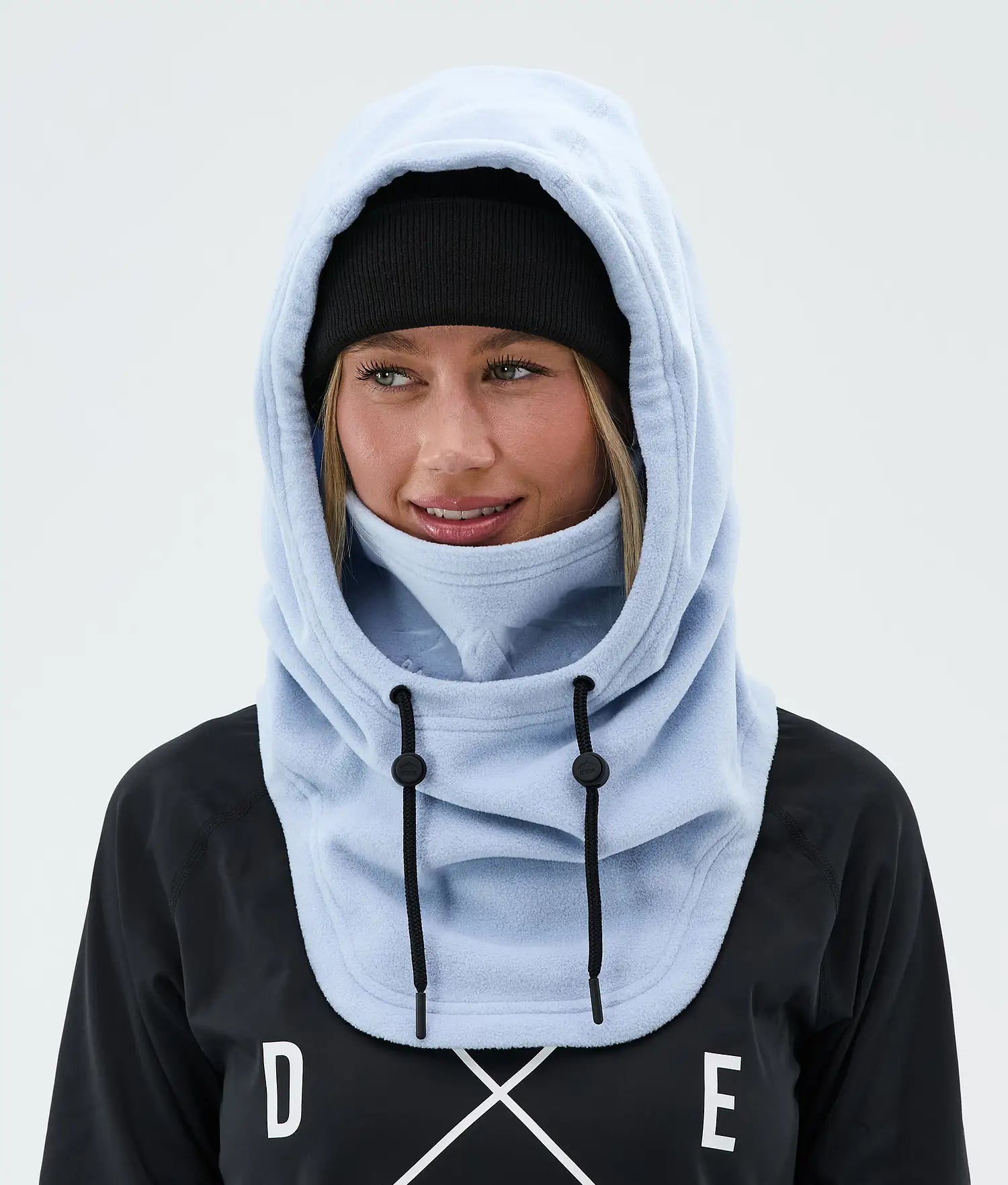 Cozy Hood II tube scarf Light Blue