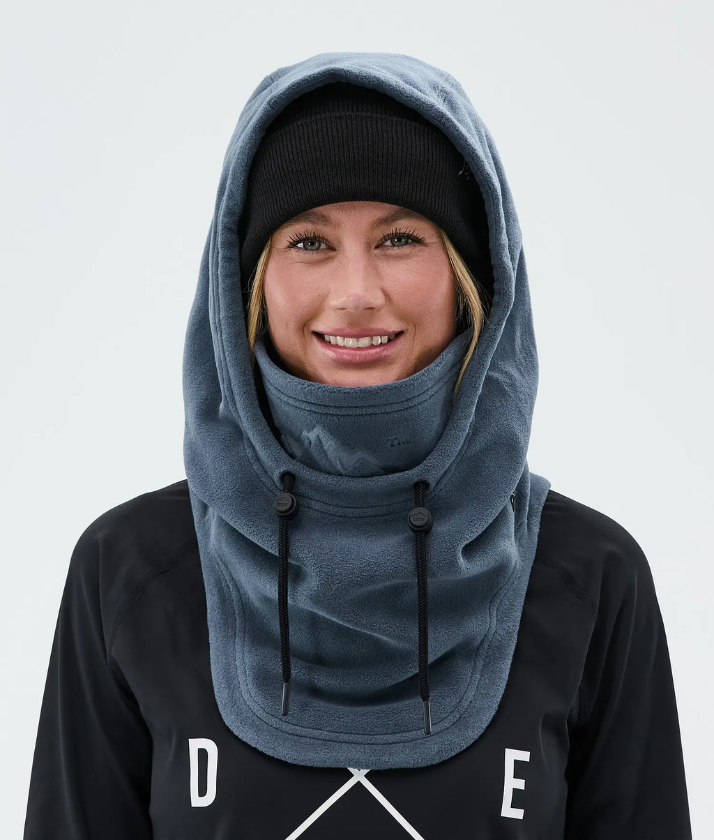 Cozy Hood II tube scarf Metal Blue