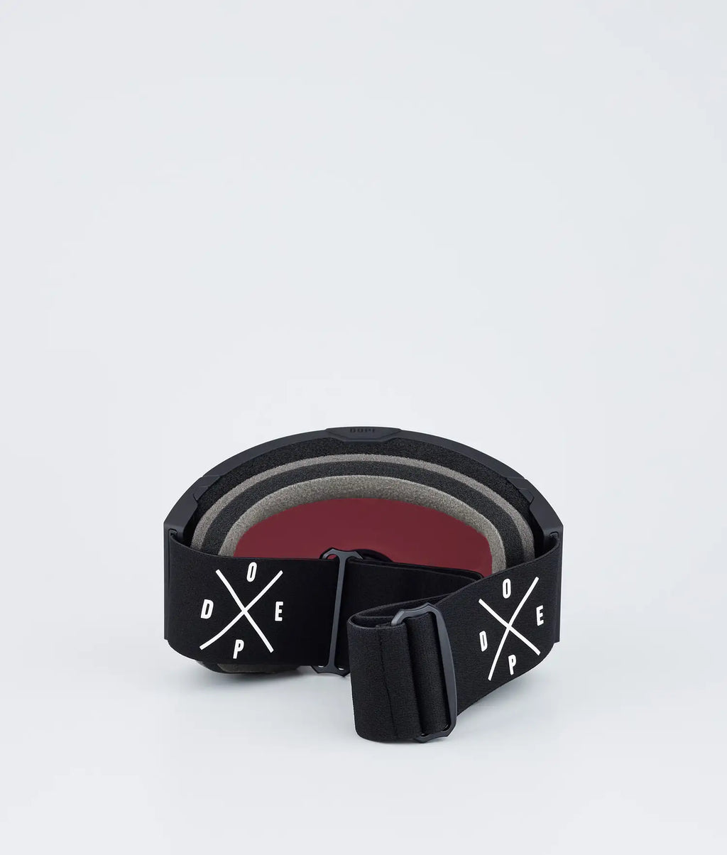 Sight ski goggles Black/Silver Mirror