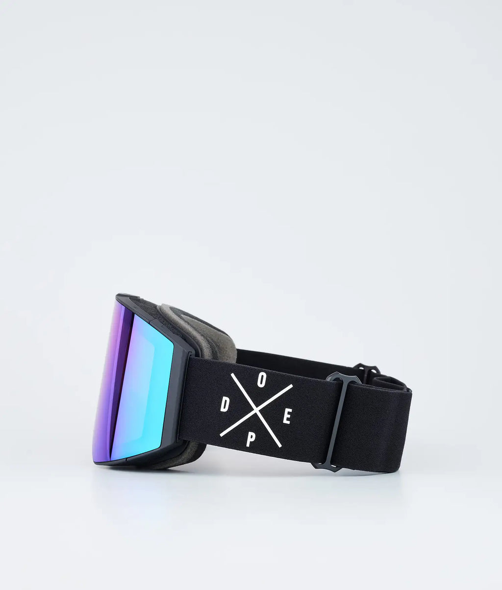 Sight ski goggles Black/Green Mirror